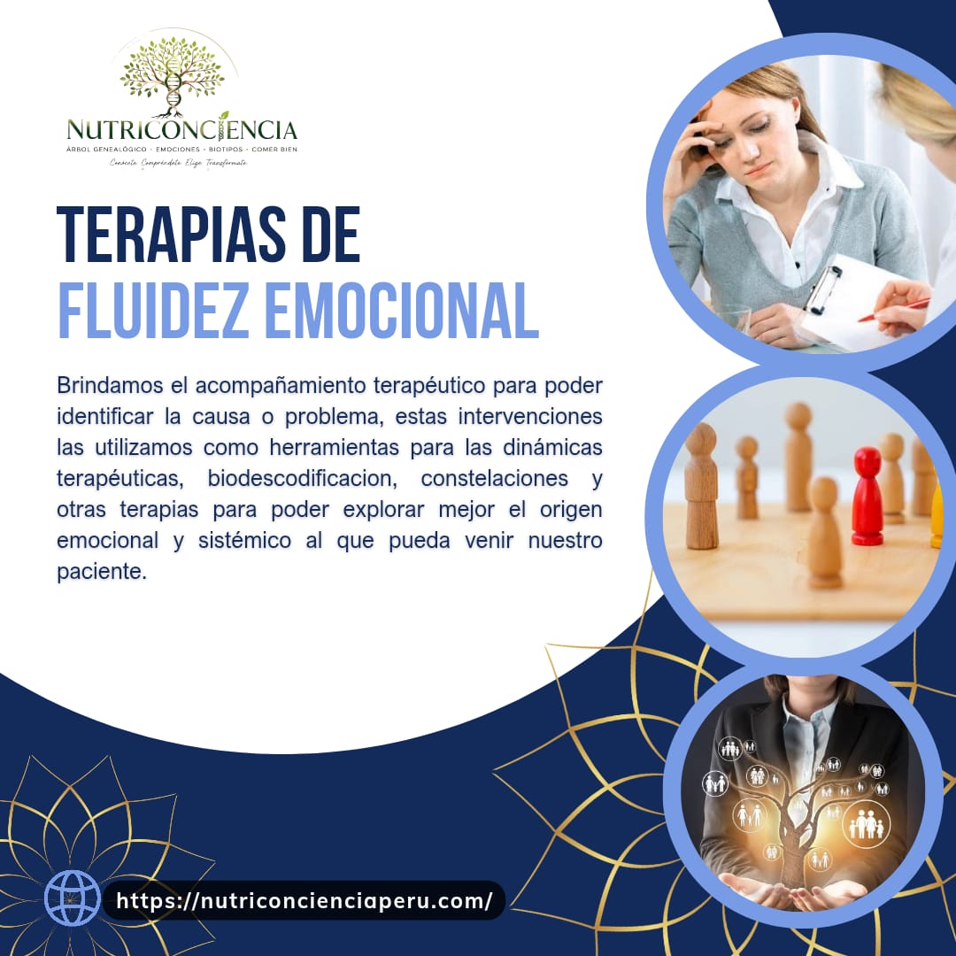 Terapia de fluidez emocional en Nutriconsciencia
